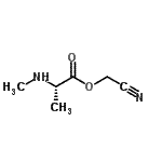 CAS#: 89600-78-2， Cyanomethyl N-methyl-L-alaninate
