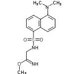 CAS#: 89664-16-4， Methyl (1Z)-2-({[5-(dimethylamino)-1-naphthyl]sulfonyl}amino)ethanimidate
