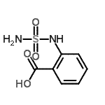 CAS#: 89694-26-8， 2-(Sulfamoylamino)benzoic acid