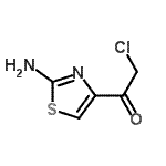CAS#: 89721-52-8， 1-(2-Amino-1,3-thiazol-4-yl)-2-chloroethanone