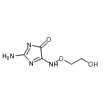 CAS#: 897664-99-2， 2-Amino-5-[(2-hydroxyethoxy)amino]-4H-imidazol-4-one