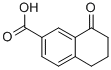 structure of CAS# 89781-52-2, 8-Oxo-5,6,7,8-Tetrahydro-Naphthalene-2-Carboxylic Acid