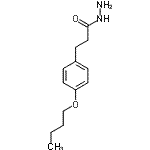 CAS#: 89790-07-8， 3-(4-Butoxyphenyl)propanehydrazide