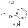 structure of CAS# 89808-01-5, O-Phenetidine Hydrochloride;2-ETHOXYANILINE HYDROCHLORIDE;O-PHENETIDINE HYDROCHLORIDE;O-Phenetidinehcl