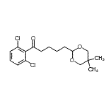 CAS#: 898757-01-2， 1-(2,6-Dichlorophenyl)-5-(5,5-dimethyl-1,3-dioxan-2-yl)-1-pentanone