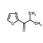 structure of CAS# 898759-12-1, 2-Methyl-1-(1,3-oxazol-2-yl)-1-propanone;2-(2,2-Dimethylacetyl)oxazole
