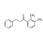 structure of CAS# 898764-24-4, 1-(2,3-Dimethylphenyl)-3-phenyl-1-propanone;2',3'-dimethyl-3-phenylpropiophenone