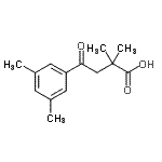 CAS#: 898765-45-2， 4-(3,5-Dimethylphenyl)-2,2-dimethyl-4-oxobutanoic acid