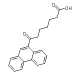 结构式 CAS# 898766-07-9, 7-氧代-7-(9-菲基)庚酸