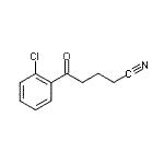 结构式 CAS# 898767-76-5, 5-(2-氯苯基)-5-氧代戊腈