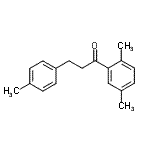 structure of CAS# 898768-81-5, 1-(2,5-Dimethylphenyl)-3-(4-methylphenyl)-1-propanone;2',5'-dimethyl-3-(4-methylphenyl)propiophenone