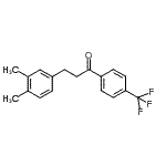 CAS#: 898779-65-2， 3-(3,4-Dimethylphenyl)-1-[4-(trifluoromethyl)phenyl]-1-propanone