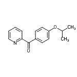 结构式 CAS# 898779-88-9, (4-异丙氧基苯基)(2-吡啶基)甲酮