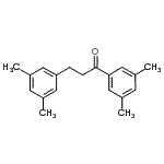structure of CAS# 898780-72-8, 1,3-Bis(3,5-dimethylphenyl)-1-propanone;3',5'-dimethyl-3-(3,5-dimethylphenyl)propiophenone