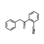 结构式 CAS# 898783-78-3, 2-(苯基乙酰基)苯甲腈