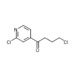 CAS#: 898785-06-3， 4-Chloro-1-(2-chloro-4-pyridinyl)-1-butanone