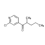 CAS#: 898785-63-2， 1-(2-Chloro-4-pyridinyl)-2-methyl-1-pentanone
