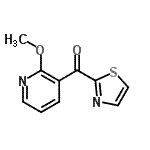 CAS#: 898785-89-2， (2-Methoxy-3-pyridinyl)(1,3-thiazol-2-yl)methanone