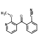 CAS#: 898785-99-4， 2-[(2-Methoxy-3-pyridinyl)carbonyl]benzonitrile