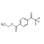结构式 CAS# 898787-14-9, 乙基4-(三氟乙酰基)苯甲酸酯