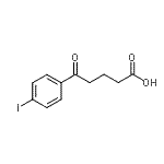 结构式 CAS# 898790-95-9, 5-(4-碘苯基)-5-氧代戊酸