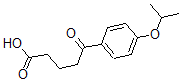 结构式 CAS# 898791-85-0, 4-(1-甲基乙氧基)-delta-氧代-苯戊酸