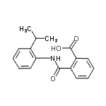 CAS#: 899143-60-3， 2-[(2-Isopropylphenyl)carbamoyl]benzoic acid