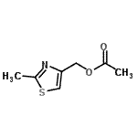 CAS#: 89937-68-8， (2-Methyl-1,3-thiazol-4-yl)methyl acetate