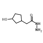 CAS#: 89940-99-8， 2-(3-Hydroxycyclopentyl)acetohydrazide