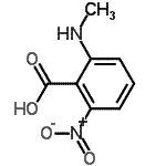 CAS#: 89976-97-6， 2-(Methylamino)-6-nitrobenzoic acid