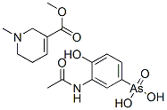 CAS#: 900-77-6， Methyl 1,2,5,6-tetrahydro-1-methylnicotinate mono[(3-acetamido-4-hydroxyphenyl)arsonate]