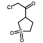 CAS#: 90010-72-3， 2-Chloro-1-(1,1-dioxidotetrahydro-3-thiophenyl)ethanone