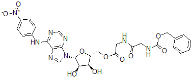 CAS#: 90024-63-8， (S)-N-((Phenylmethoxy)carbonyl)glycylglycyl-N-(4-nitrophenyl)adenosine