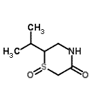 CAS#: 90049-02-8， 6-Isopropyl-3-thiomorpholinone 1-oxide