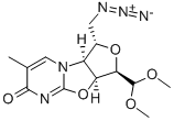 CAS#: 900513-67-9， 6alpha-Deoxy-6alpha-Azido-4alpha-Deoxy-4alpha-(Thymin-1-Yl)-2,3alpha:2alpha,5alpha-Dianhydro-L-Altrofuranose Dimethyl Acetal