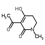 CAS#: 90087-45-9， 3-Acetyl-4-hydroxy-1-methyl-5,6-dihydro-2(1H)-pyridinone