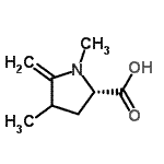 CAS#: 90087-75-5， 1,4-Dimethyl-5-methylene-L-proline
