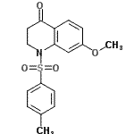 CAS#: 901-90-6， 7-Methoxy-1-[(4-methylphenyl)sulfonyl]-2,3-dihydro-4(1H)-quinolinone