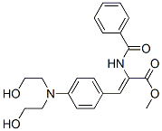 CAS#: 90102-86-6， Methyl 2-benzamido-3-[4-(bis(2-hydroxyethyl)amino)phenyl]prop-2-enoate