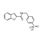 CAS#: 90141-23-4， 4-{[(1-Benzofuran-2-ylcarbonyl)amino]methyl}benzenesulfonyl chloride
