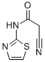structure of CAS# 90158-62-6, 2-Cyano-N-thiazol-2-yl-acetamide;2-Cyano-N-Thiazol-2-Yl-Acetamide;2-Cyano-N-(2-Thiazolyl)Acetamide;2-Cyano-N-(1,3-Thiazol-2-Yl)Ethanamide