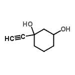 CAS#: 90199-11-4， 1-Ethynyl-1,3-cyclohexanediol