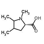 CAS#: 90205-10-0， 1,4,5-Trimethyl-L-proline