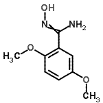 CAS#: 90207-31-1， N'-Hydroxy-2,5-dimethoxybenzenecarboximidamide