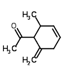 CAS#: 90213-41-5， 1-(2-Methyl-6-methylene-3-cyclohexen-1-yl)ethanone