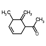 CAS#: 90213-48-2， 1-(5-Methyl-6-methylene-3-cyclohexen-1-yl)ethanone