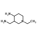 CAS#: 90225-95-9， 3-(Aminomethyl)-1-ethyl-4-piperidinamine