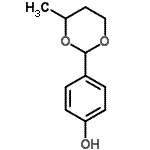 CAS#: 902262-79-7， 4-(4-Methyl-1,3-dioxan-2-yl)phenol