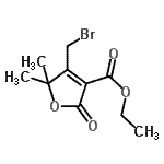 CAS#: 90261-67-9， Ethyl 4-(bromomethyl)-5,5-dimethyl-2-oxo-2,5-dihydro-3-furancarboxylate