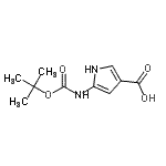 CAS#: 903094-18-8， 5-({[(2-Methyl-2-propanyl)oxy]carbonyl}amino)-1H-pyrrole-3-carboxylic acid